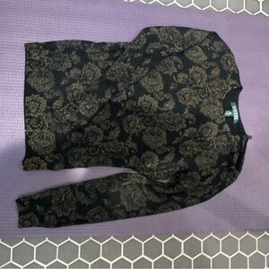 Gold and black Ralph Lauren sweater